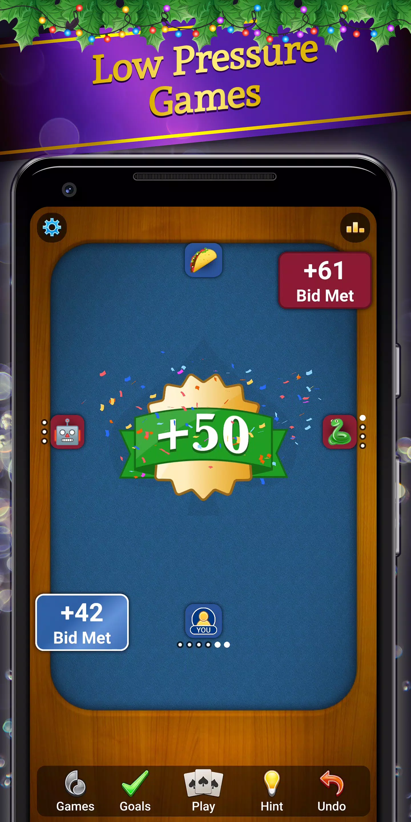 Spades card game online screenshot