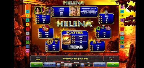 Helena Slot Game screenshot