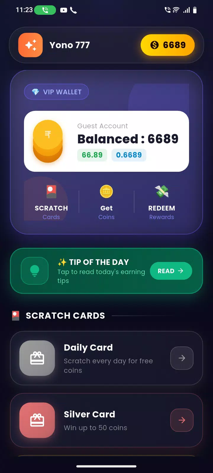 YONO 777 screenshot