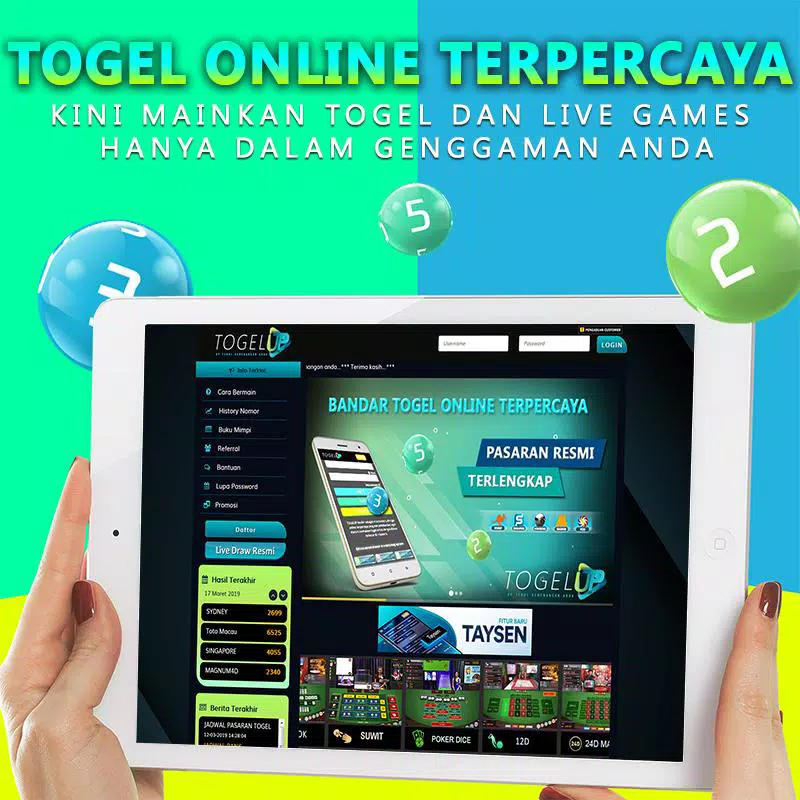 TOGELUP screenshot