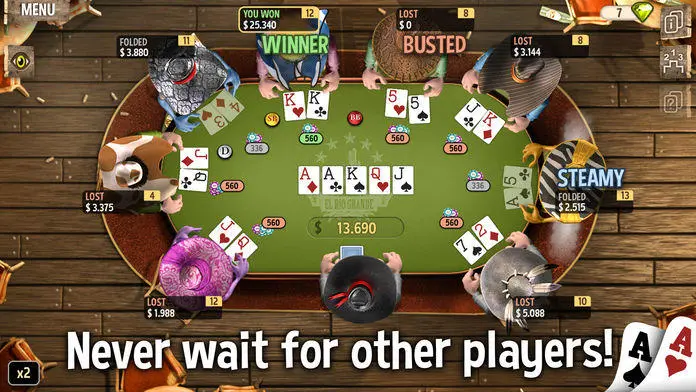 Governor of Poker 2 screenshot