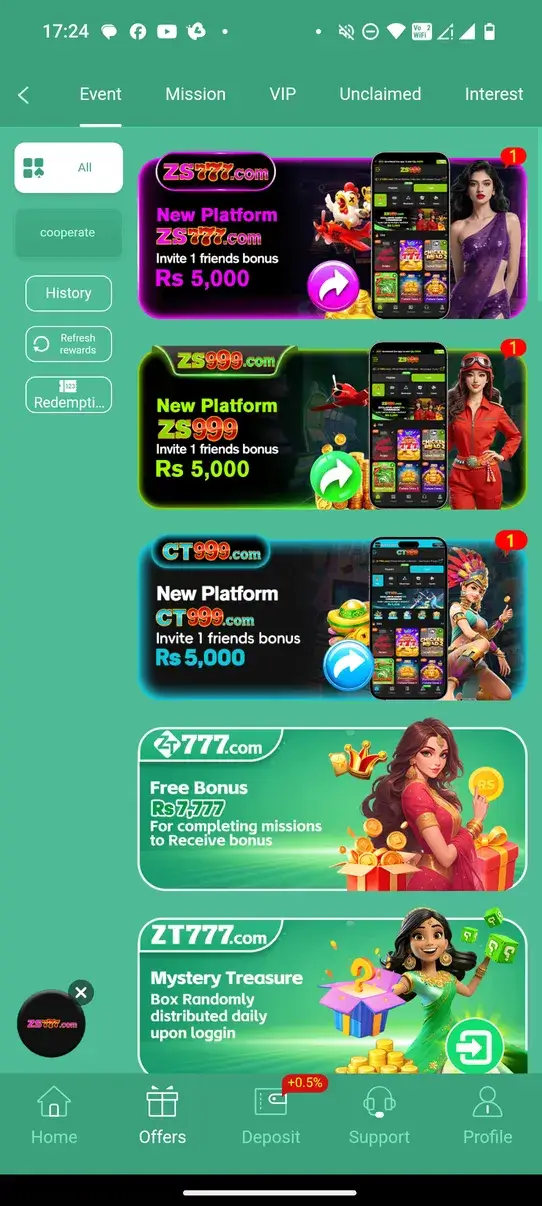 ZT777 screenshot