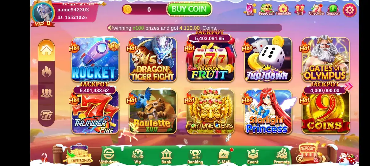 Lucky 101 screenshot