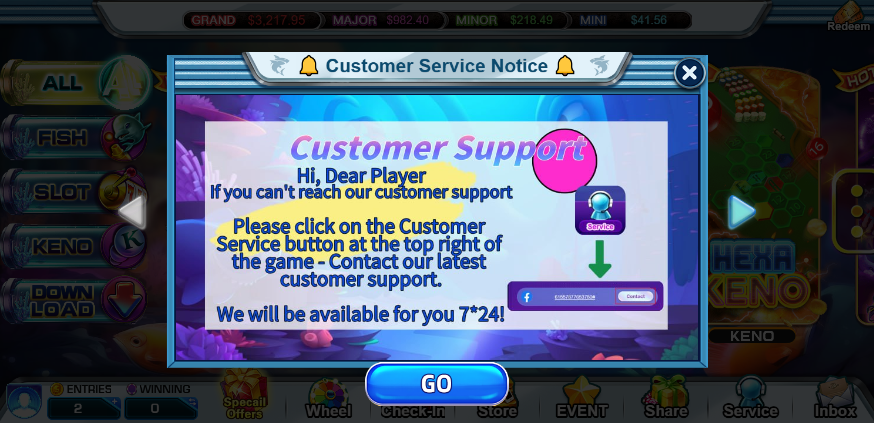 Shark Secret 777 screenshot