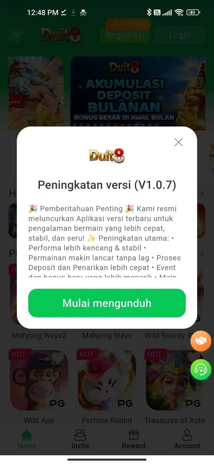 Duit8 screenshot
