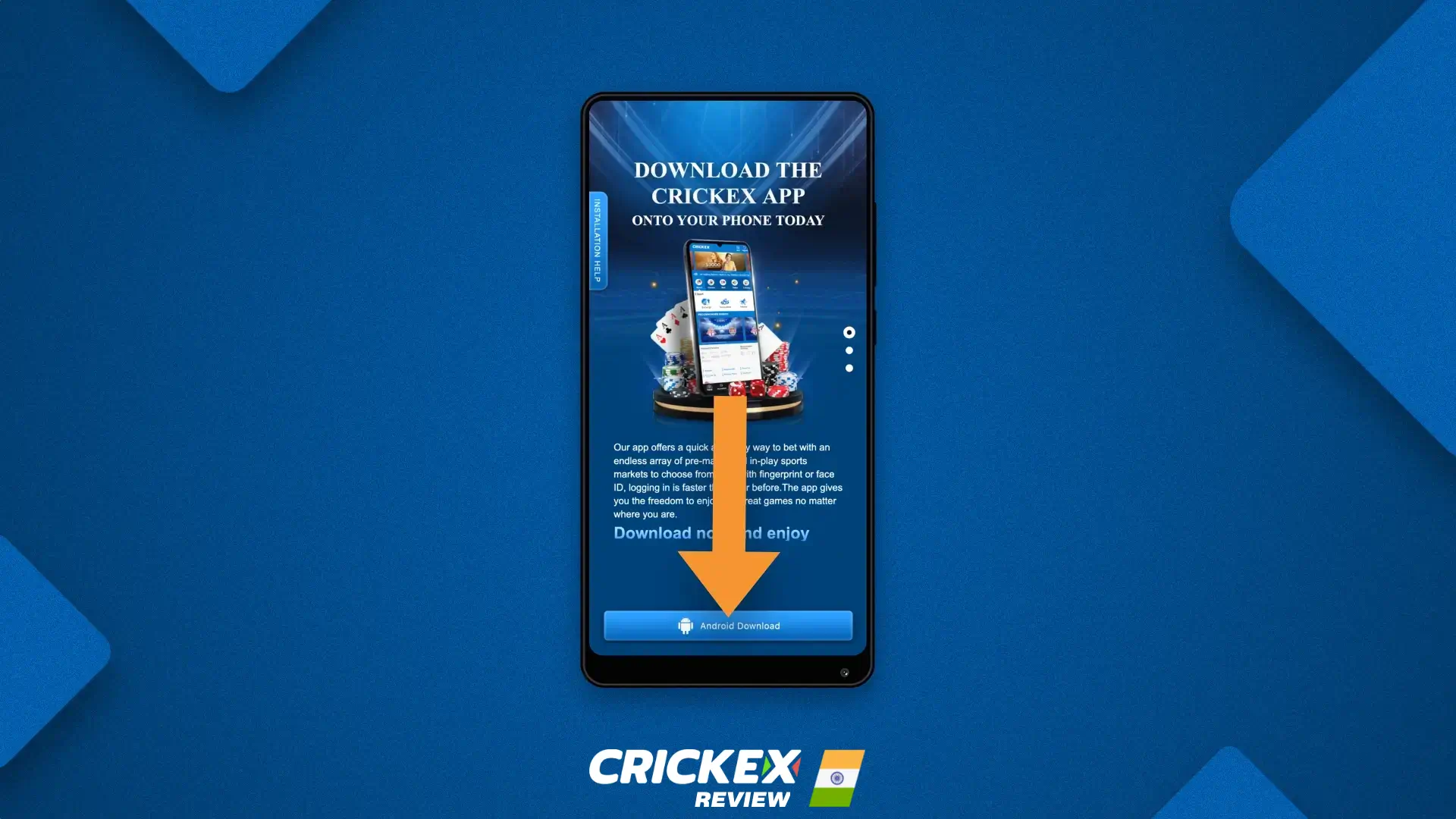Crickex screenshot