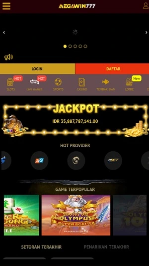 Megawin777 screenshot