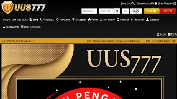 UUS777 screenshot