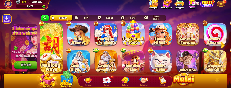 GACOR78 screenshot