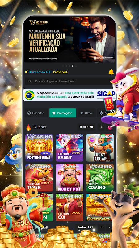 WJCasino screenshot