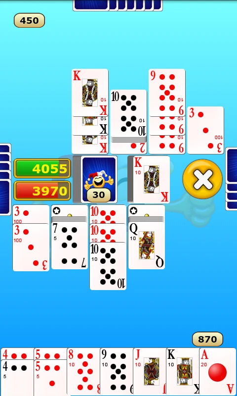 Canasta Free online screenshot