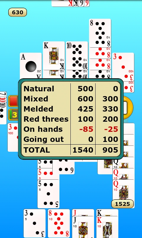 Canasta Free online screenshot