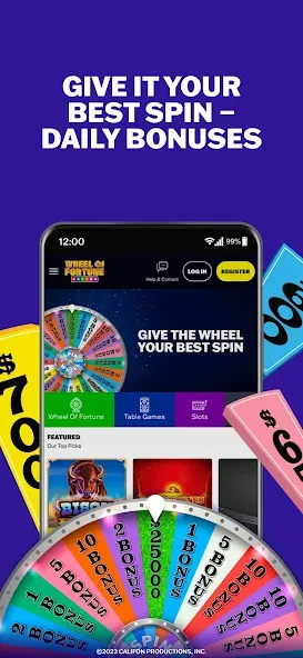 Wheel of Fortune NJ Casino App screenshot