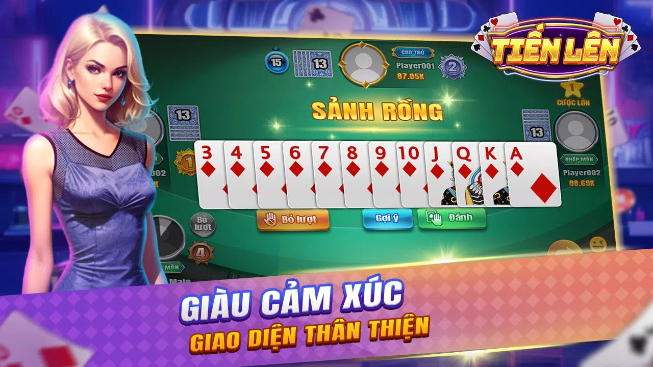 Thirteen - Tien Len - Mien Nam Hack Latest screenshot