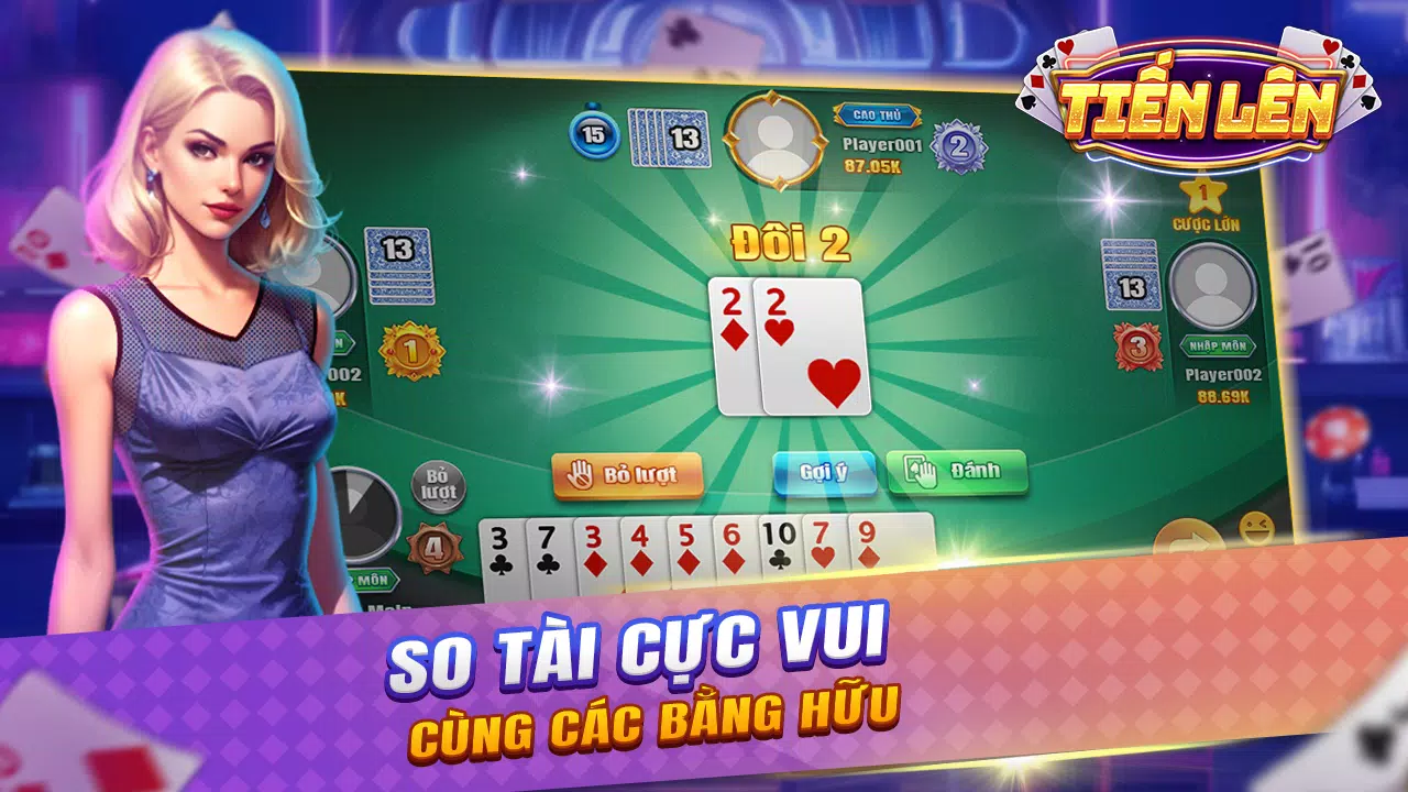 Thirteen - Tien Len - Mien Nam Hack Latest screenshot