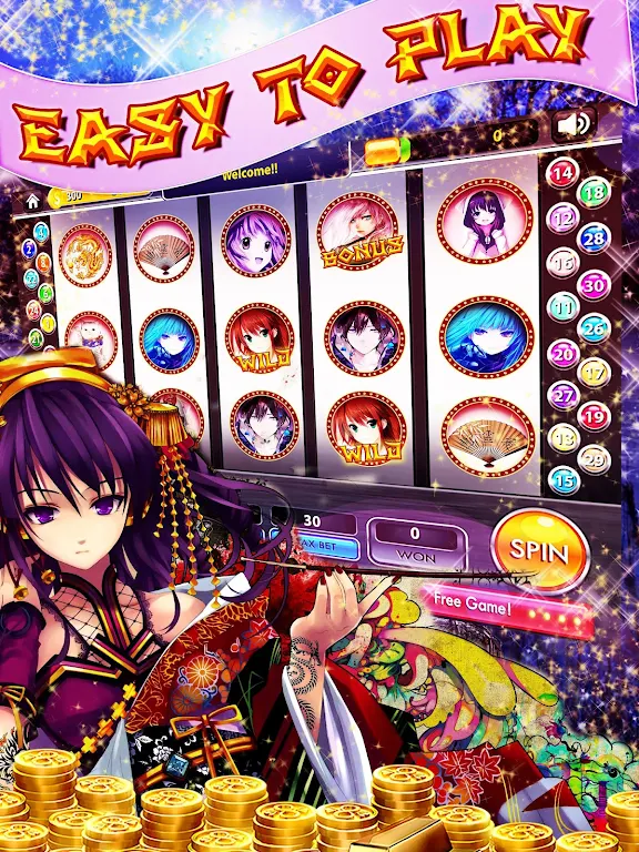 Anime Slots – Tokyo Pokies screenshot