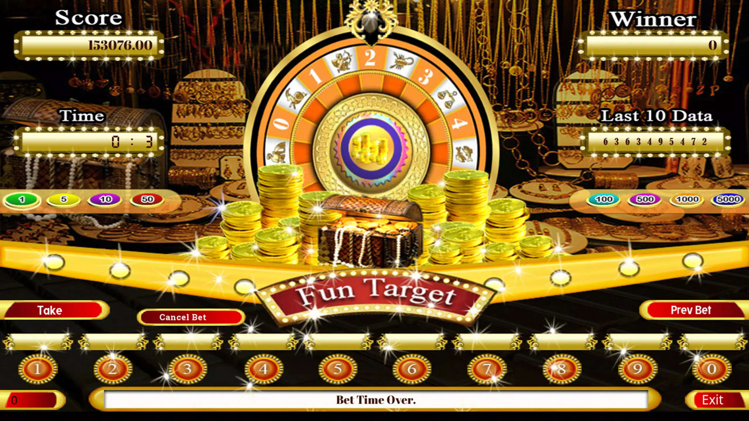 Fun Game Roulette Spin Target screenshot
