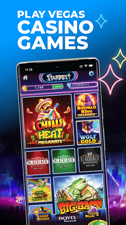 Stardust Social Casino Free Coins screenshot