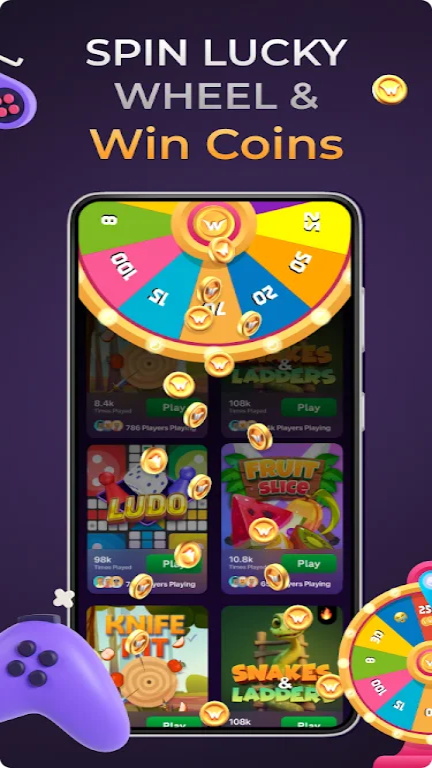 WinFree: Play & Earn WinCoins Game screenshot