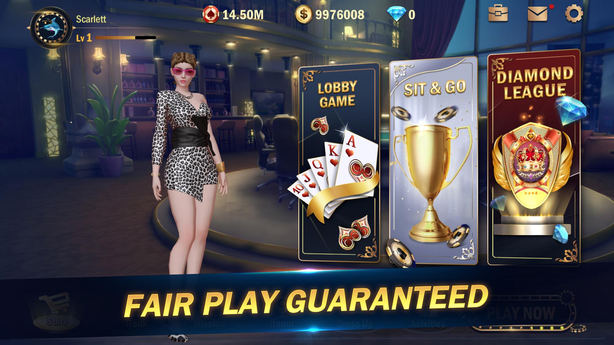 Hi Poker 3D:Texas Holdem Online screenshot
