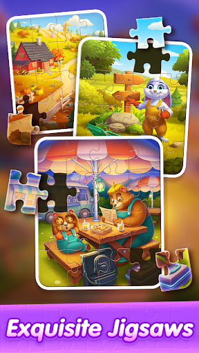 Solitaire Jigsaw Game screenshot