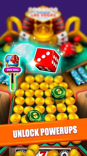 Casino Vegas Coin Party Dozer Game apk screenshot