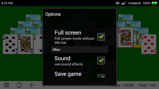 Classic TriPeaks apk screenshot