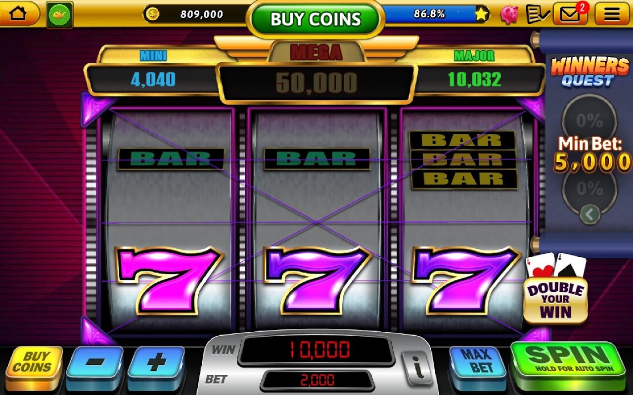 Win Vegas Casino - 777 Slots & Pub Fruit Machines screenshot