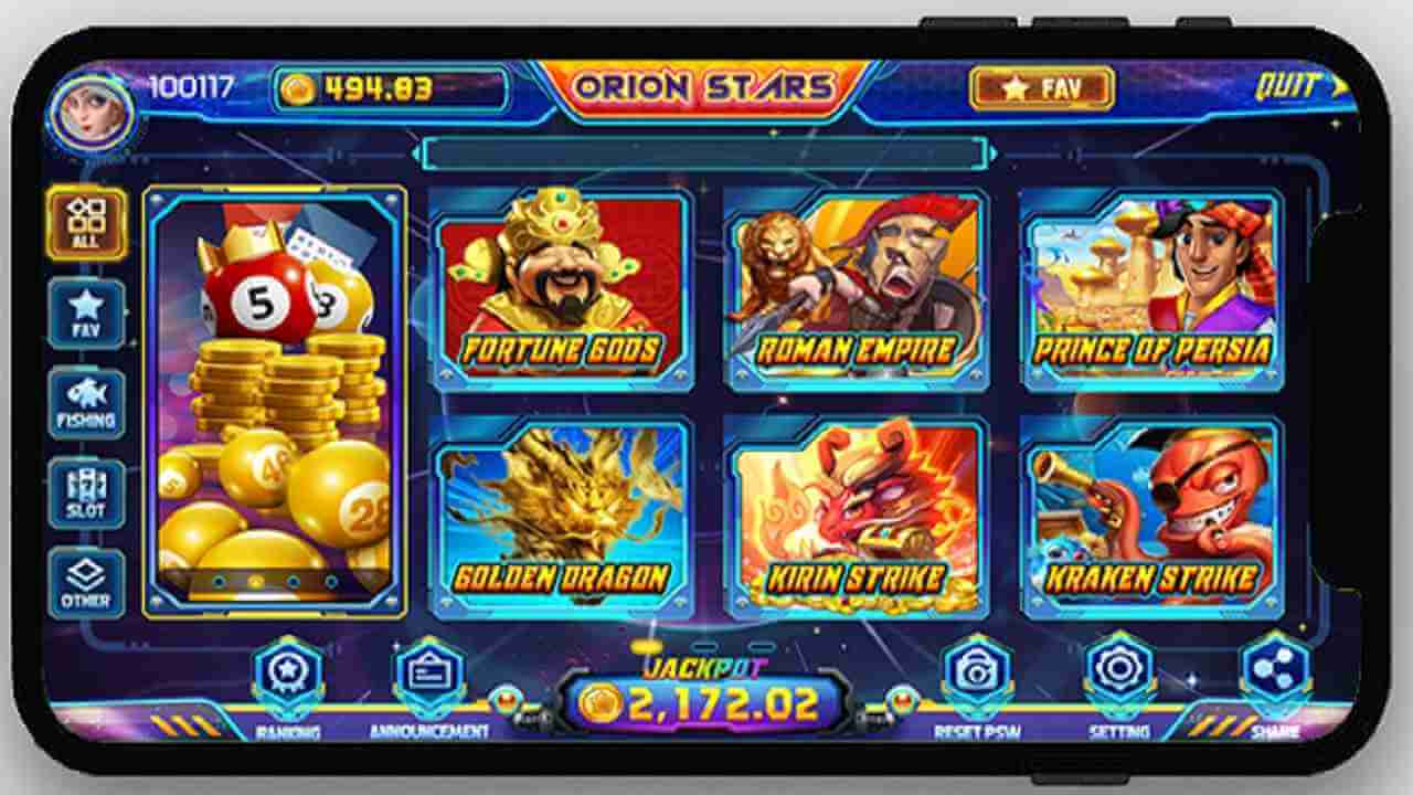 Orion Stars APK screenshot