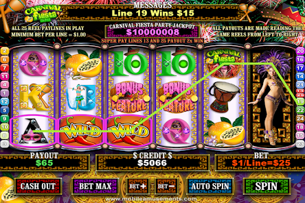 Carnival Fiesta Slots New screenshot