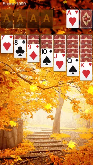 Solitaire: Autumn Love Mod screenshot