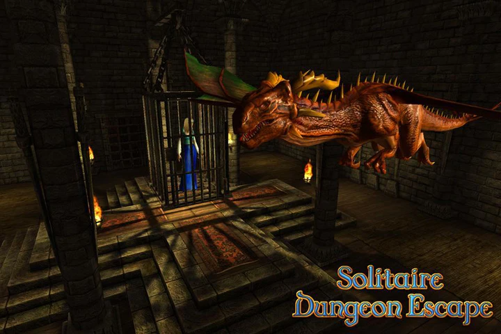Solitaire Dungeon Escape screenshot