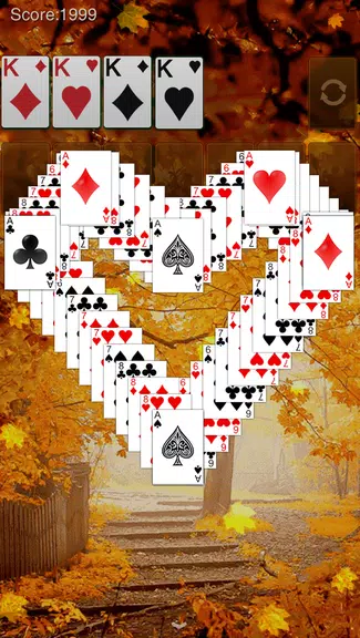 Solitaire: Autumn Love Mod screenshot