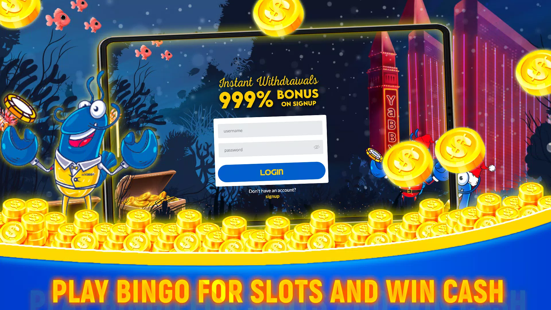 Yabby Casino screenshot
