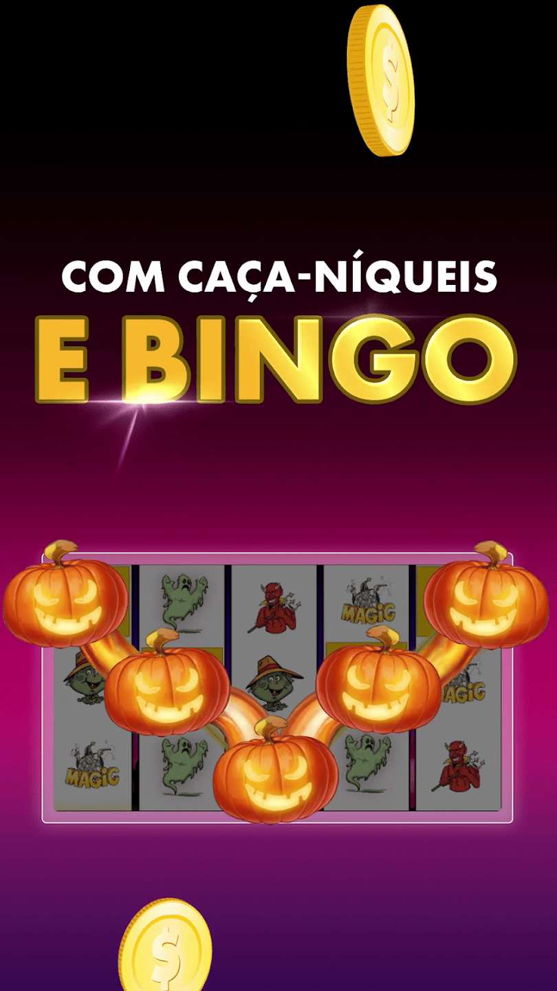 Halloween Caça Niquel e Bingo screenshot