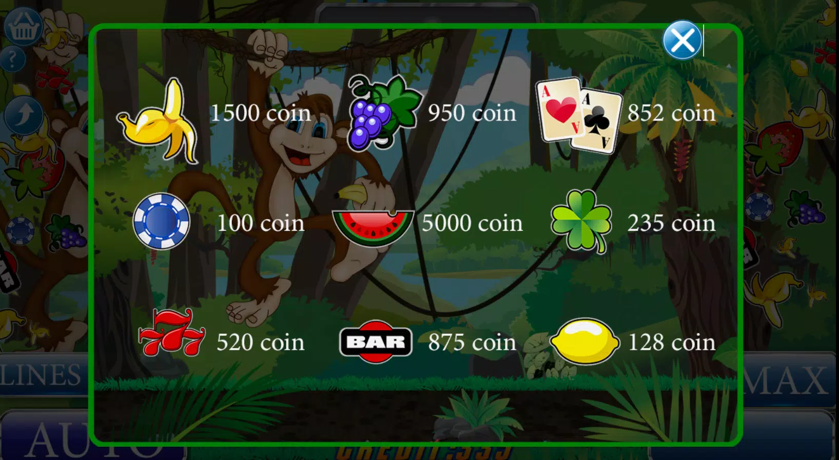 Monkeys Slots screenshot