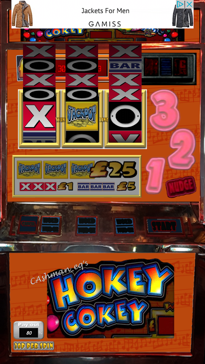 Hokey Cokey UK Slot Machine screenshot
