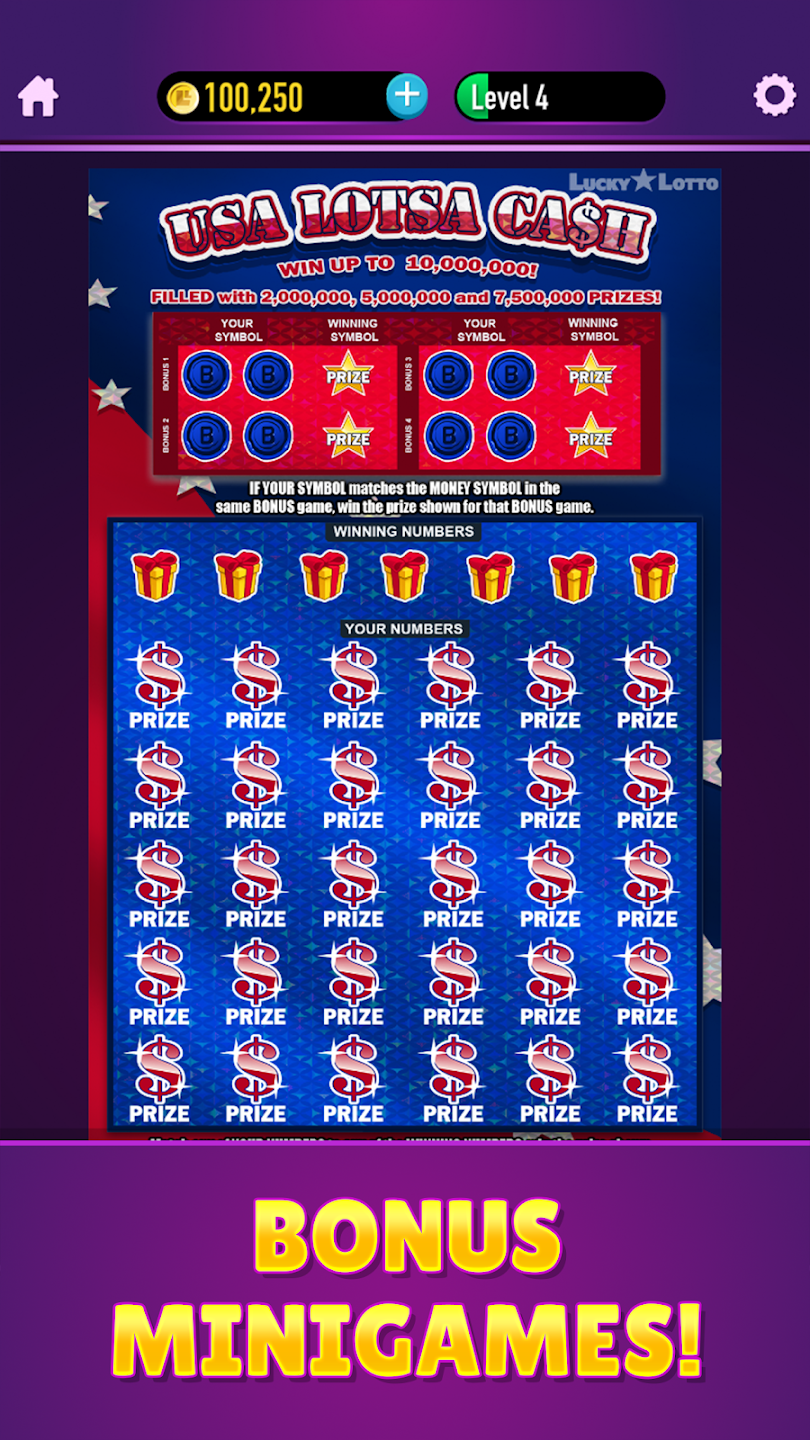 Lucky Lotto - Mega Scratch Off screenshot