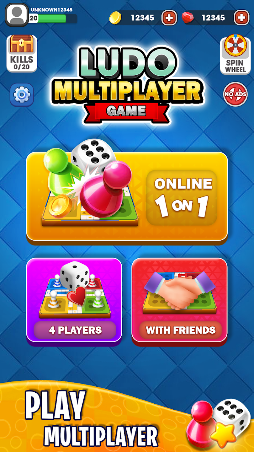 Ultimate Ludo Game Online screenshot