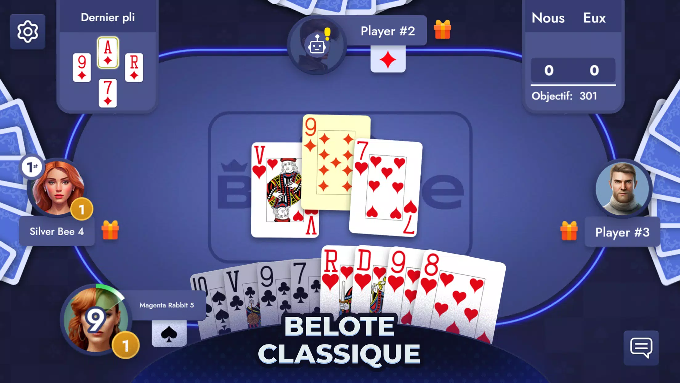 Royal Belote & Coinche screenshot