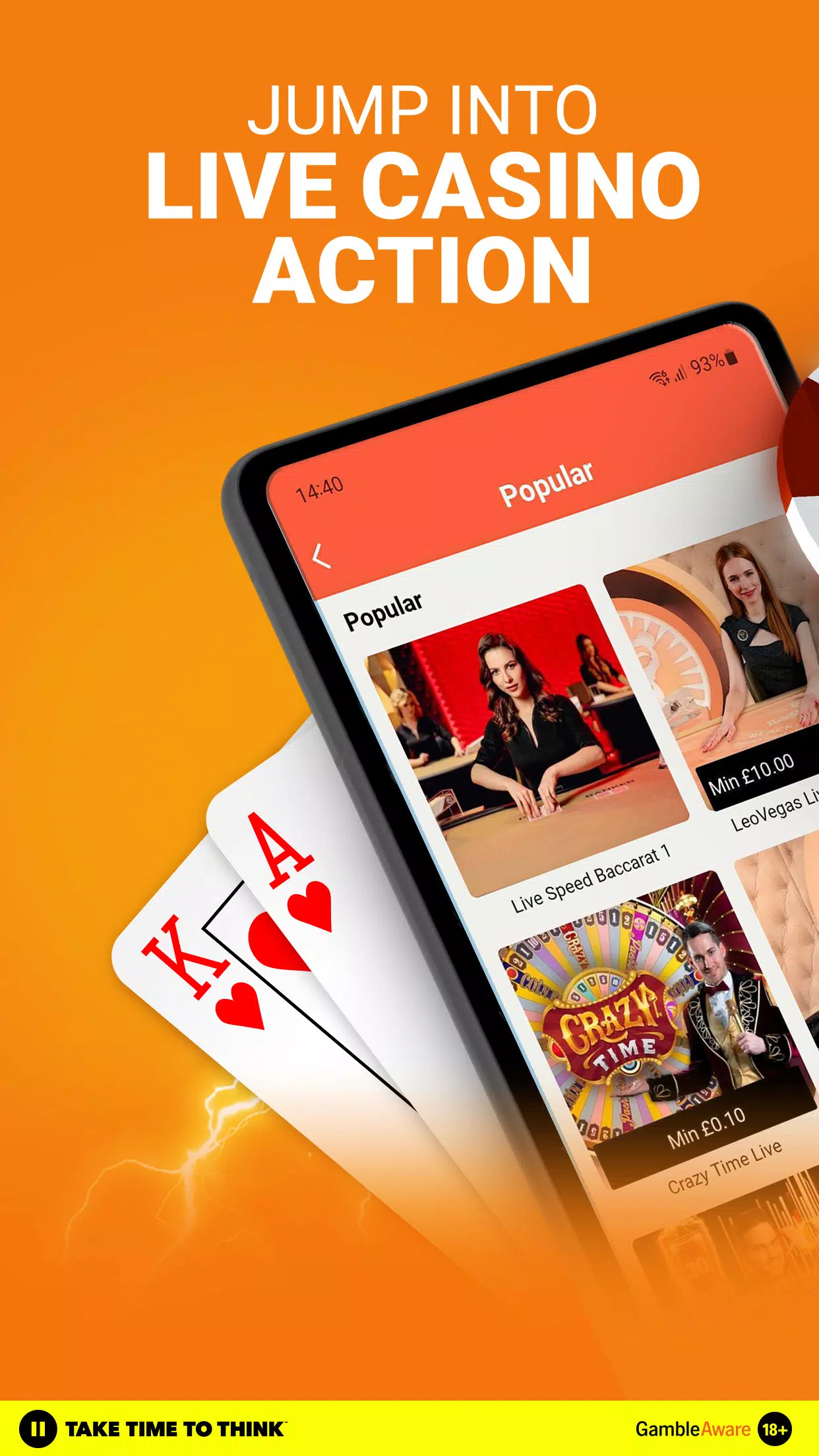 LeoVegas screenshot