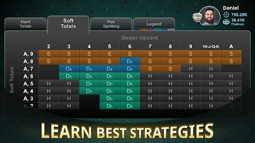 Blackjack Vegas Casino Cards screenshot