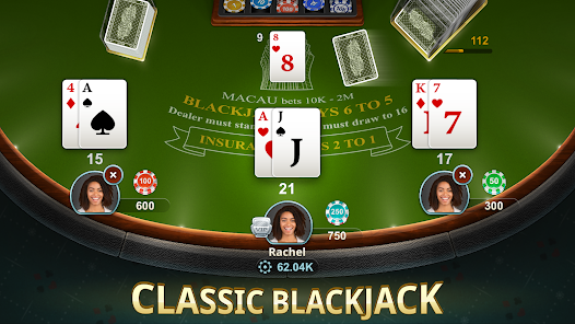 Blackjack Vegas Casino Cards screenshot