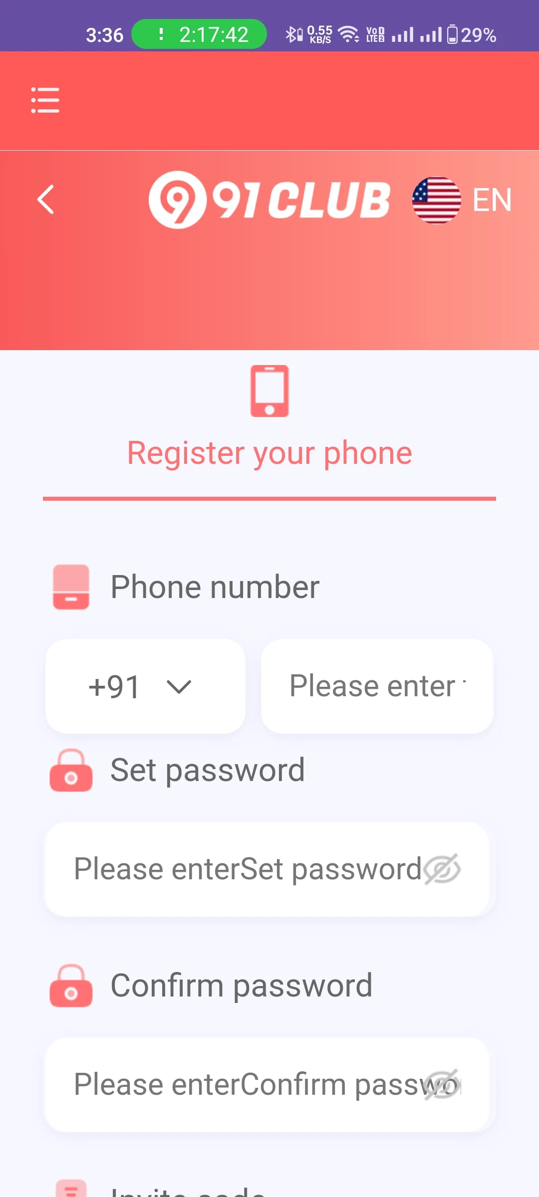 91 Club v1.3 screenshot