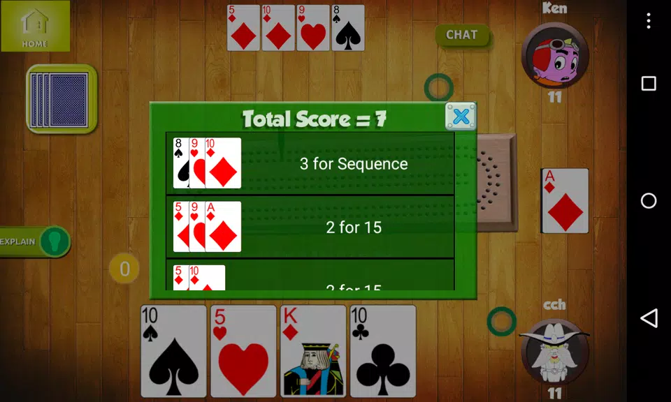 Cribbage Friends screenshot