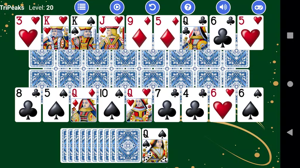 TriPeaks Solitaire X screenshot