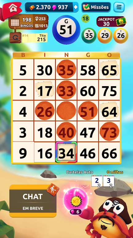 Bingo Bloon - Free Game - 75 Ball Bingo screenshot