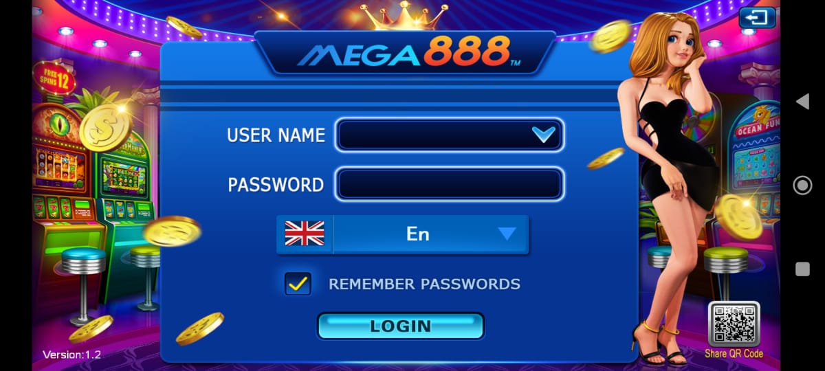 Mega 888 APK screenshot