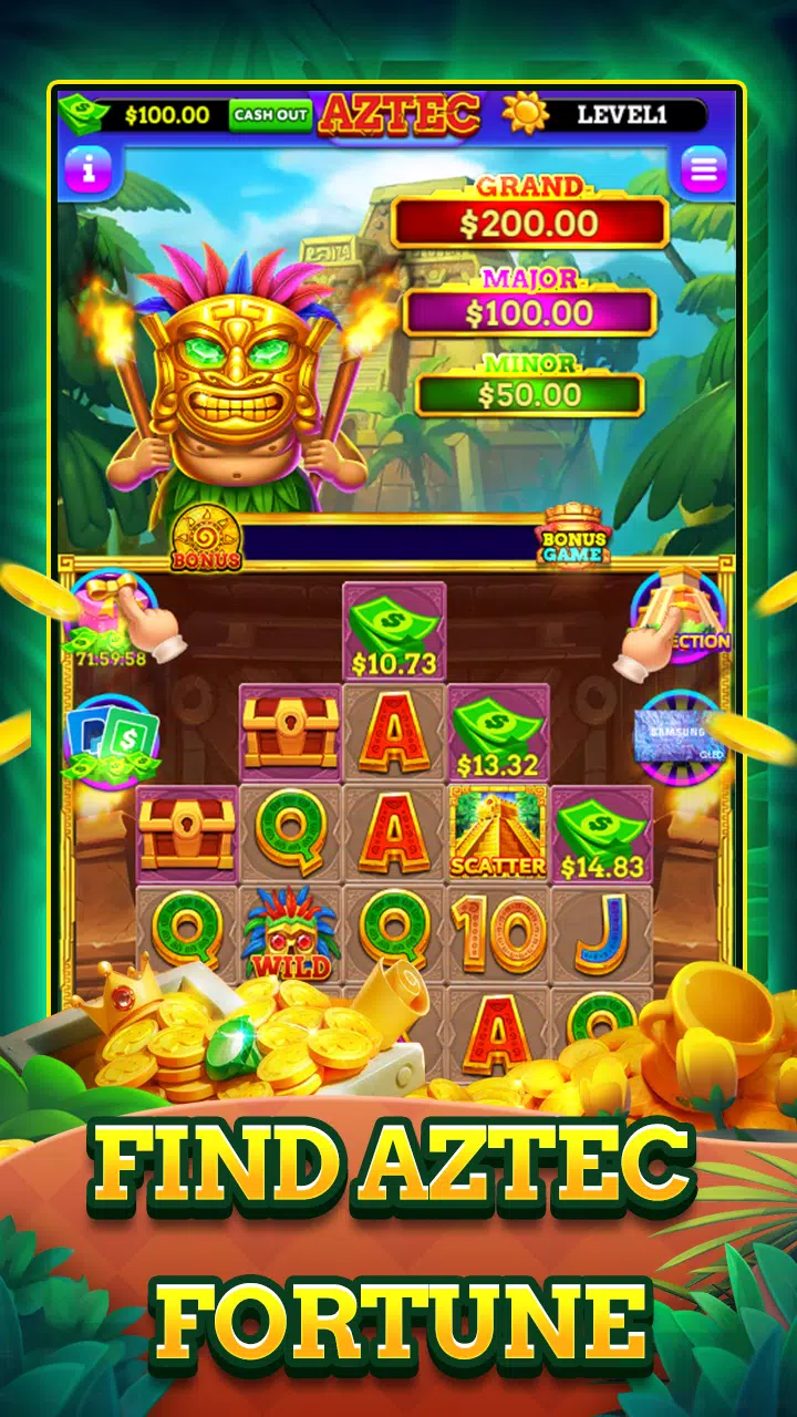 Aztec Magic : Jackpot Rush screenshot