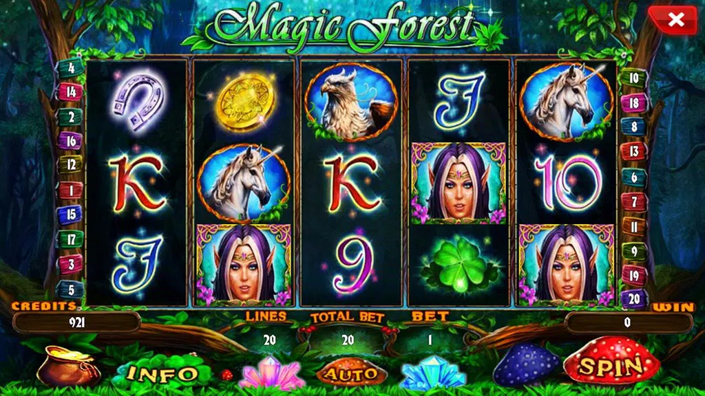 Magic Forest - slot screenshot